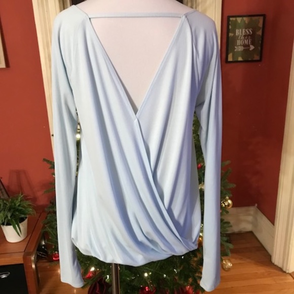 Abercrombie & Fitch Tops - Abercrombie & Fitch open back baby blue top